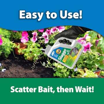 Monterey Sluggo Snail & Slug Killer - Organic Gardening Solution - 2.4 lb