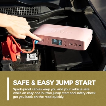 HALO Bolt Air + Jump Starter and Air Compressor for Vehicles