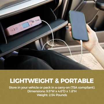 HALO Bolt Air + Jump Starter and Air Compressor for Vehicles