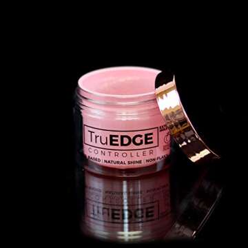 TruEDGE Controller Extreme Hold Water-Based Pomade - Ntaural Shine & Non-Flaky Scented Edge Control ...