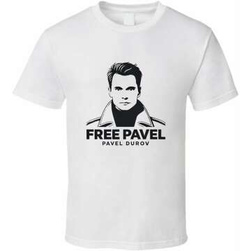 Free Pavel Durov CEO Telegram T Shirt - Show Your Support