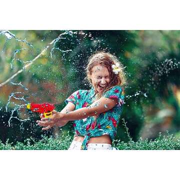 Space Squirt Mini Water Gun Mix, 2.25 Inch, Assorted Colors, Great Beach and Pool Toys for Kids (12-Pack)