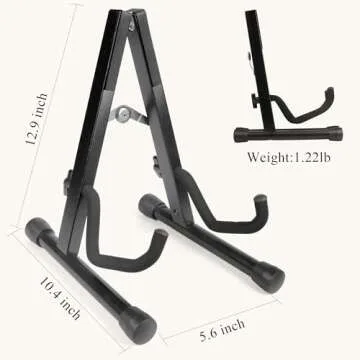 DIDA Elegant Ukulele Stand and Violin Holder for Easy Use