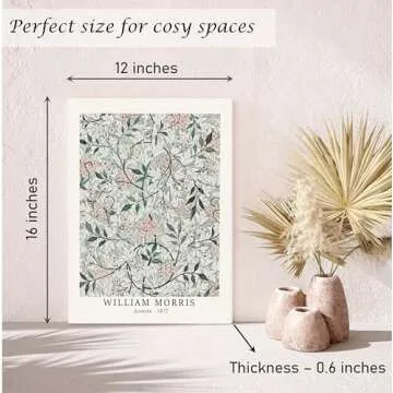 Induslyfe Framed Sage Green Vintage Wall Art Canvas Decor Set of 3, Matisse Wall Art Prints Posters Mid Century Modern Art, Aesthetic Floral Botanical wall art for bedroom, living room, bathroom 12x16