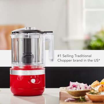 KitchenAid 5 Cup Cordless Food Chopper - Quick & Versatile