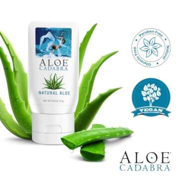 Aloe Cadabra Natural Water Based Personal Lubricant 2 Pack