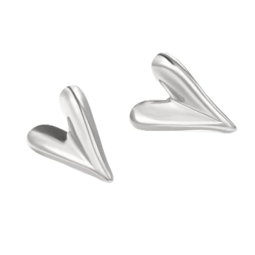 Follome 18K Gold Plated Heart Earrings for Women