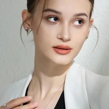 Follome 18K Gold Plated Heart Earrings for Women