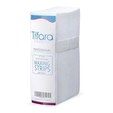 Tifara Beauty Non Woven Large 3x9 Body and Facial Wax Strips (250)
