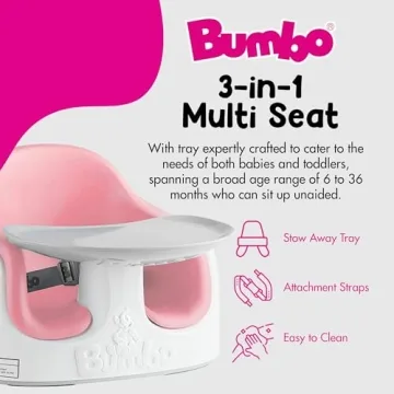 Bumbo 3-in-1 Baby Multi Seat Booster with Tray