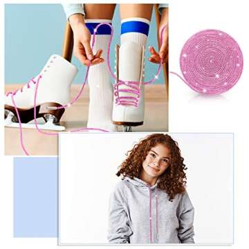 Dazzling Rhinestone Shoe Laces for All Footwear