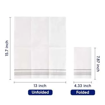 200 Pack Paper Napkins Disposable Guest Towels, Premium Quality 3-ply Dinner Napkins Soft, Absorbent Paper Hand Towels for Party or Wedding