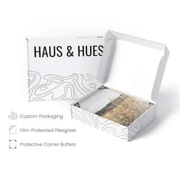 Haus and Hues Framed Wall Art for Living Room - Country Pictures Wall Decor with Rustic Charm, Vintage Elegance, and Nature's Beauty Perfect for a Touch of French and Country Flair (16x20 Framed