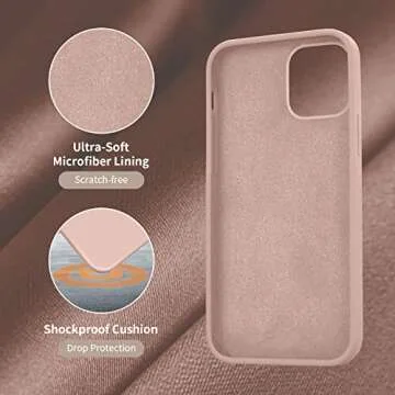 Cordking Silicone iPhone 12 Case - Durable & Stylish Protection