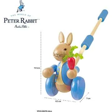 Orange Tree Toys Peter Rabbit Push Along