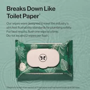 The Honest Company Flushable Wipes for Sensitive Skin