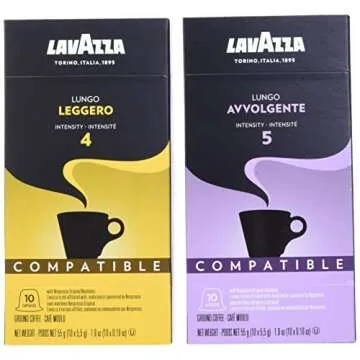 Lavazza Espresso Capsules for Nespresso Machines Variety Pack