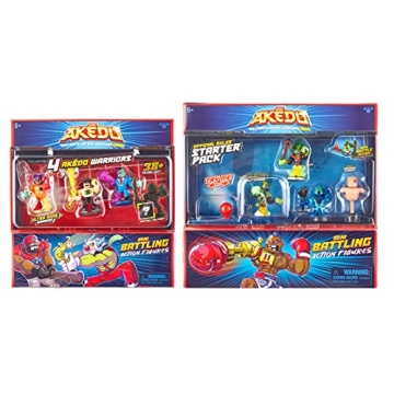 Akedo Ultimate Arcade Warriors Bundle - Epic Action Figures