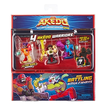 Akedo Ultimate Arcade Warriors Bundle - Epic Action Figures