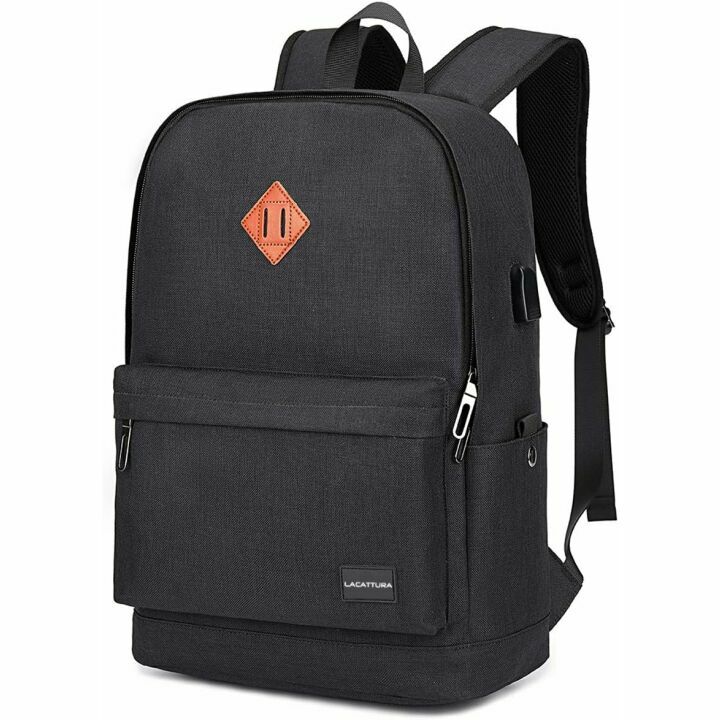 LACATTURA Laptop Backpack for Daily Use & Gym