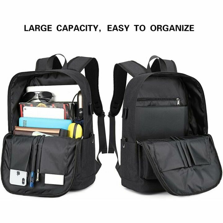 LACATTURA Laptop Backpack for Daily Use & Gym