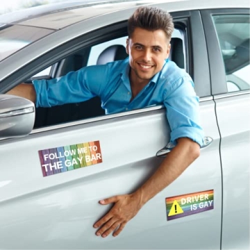 Funny Frienda Magnetic Car Prank Stickers for All