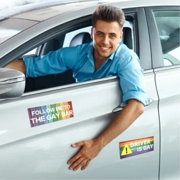 Funny Frienda Magnetic Car Prank Stickers for All