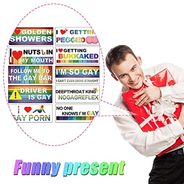 Funny Frienda Magnetic Car Prank Stickers for All