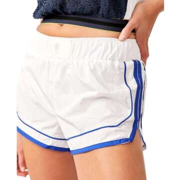 Buy Free People Varsity Blues Casual Shorts for Workouts