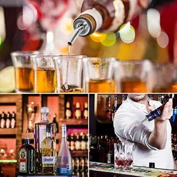 Upgrade Your Pouring with Stainless Steel Bottle Pourers