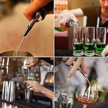 Upgrade Your Pouring with Stainless Steel Bottle Pourers
