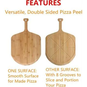 Fiery Chef Bamboo Pizza Peel