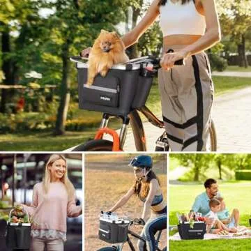 COFIT Detachable Bike Basket for Pets and Cargo