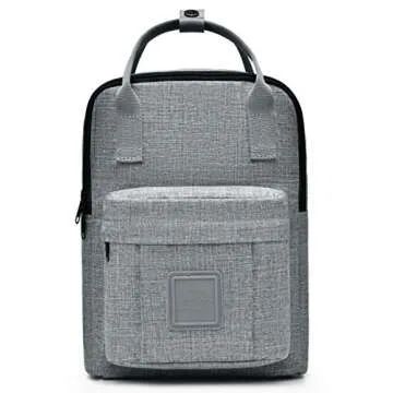 HotStyle BESTIE Mini Backpack Purse in Classic Grey - Stylish & Functional