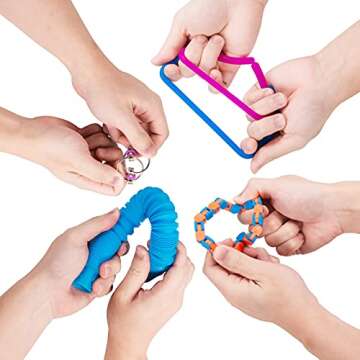 Pop It Fidget Toys for Stress Relief and Fun