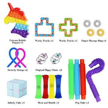 Pop It Fidget Toys for Stress Relief and Fun