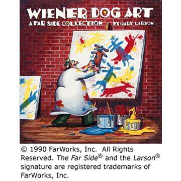 Wiener Dog Art: A Far Side Collection - Quirky Canine Humor in Every Page