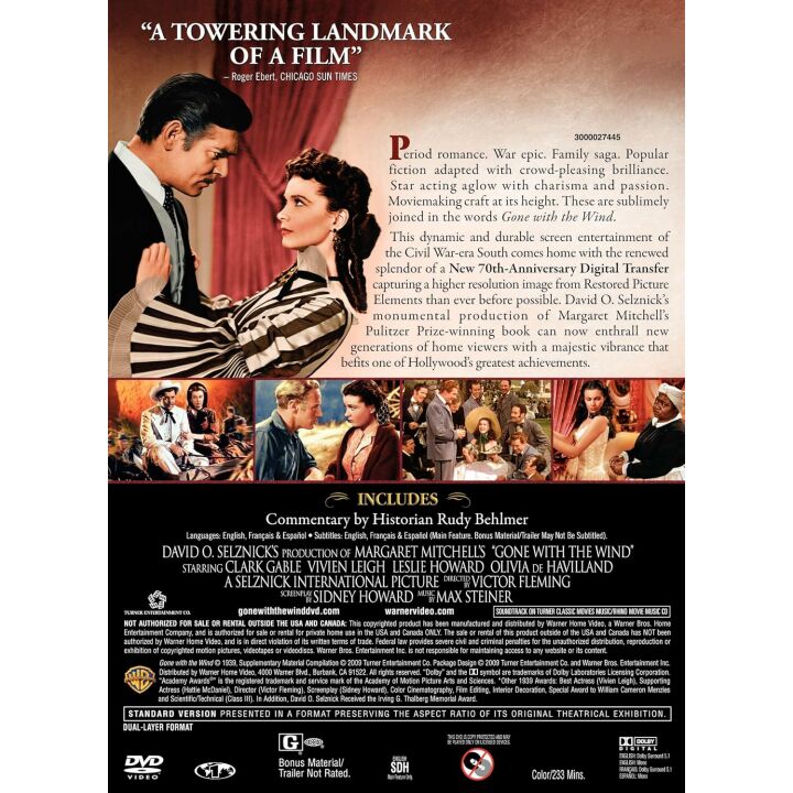 Gone with the Wind: A Classic Tale of Love and War