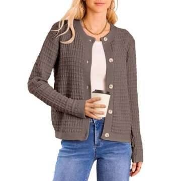 Dokotoo Women's Chunky Knit Cardigans - Trendy & Cozy Fall Style 2024