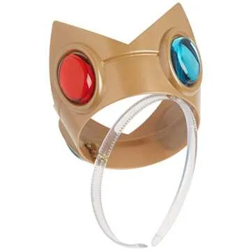 Nintendo Super Mario Brothers Princess Peach Crown and Amulet