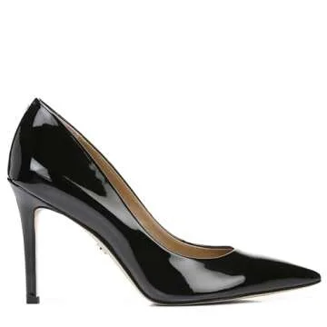 Sam Edelman Women's Hazel Dress Pump, Black Patent, 10 M US