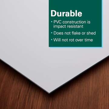 Ceiling Tiles - Waterproof, Fire-Rated PVC - 10 Pack