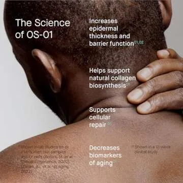 OneSkin FACE SPF OS-01 Peptide Broad Spectrum SPF 30+ Mineral Sunscreen- Scientifically Proven to Protect Skin from UV Aging, Includes Potent Antioxidants, For All Skin Types Including Sensitive Skin