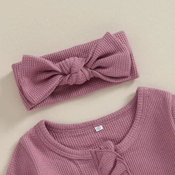 Ayalinggo Organic Cotton Ruffle Jumpsuit for Newborns