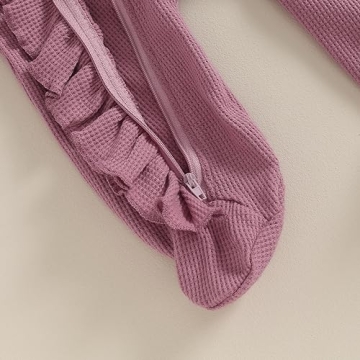 Ayalinggo Organic Cotton Ruffle Jumpsuit for Newborns