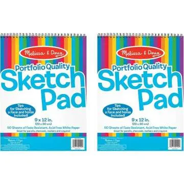 Melissa & Doug Sketch Pad - 50 Sheets, 2-Pack