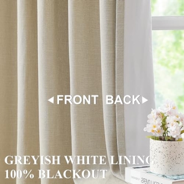 Vision Home Full Blackout Pinch Pleated Curtains for Luxury Style