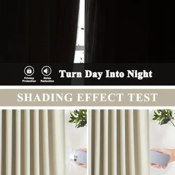 Vision Home Full Blackout Pinch Pleated Curtains for Luxury Style