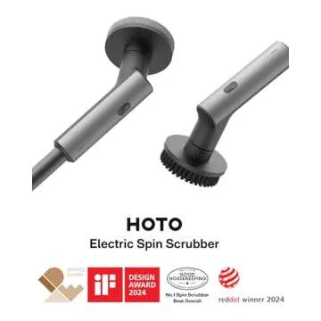 HOTO Electric Spin Scrubber for Effortless Cleaning Solutions