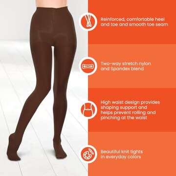 TherafirmLIGHT Women's Support Tights 10-15mmHg Compression